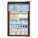WhiteCoat Clipboard® - Orange Critical Care Edition